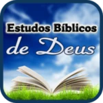 estudos bíblicos de deus android application logo